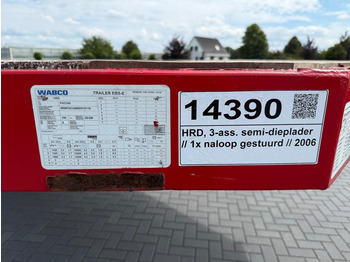 Semi-remorque surbaissé HRD UOPLYST DIEPLADER, 3 ASSEN, GOEDE STAAT, GOEDE BANDEN.: photos 3