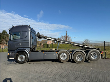 Camion ampliroll Scania R450 HANDGESCHAKELD, KABELSYSTEEM, ALCOA, LEATHER.: photos 4
