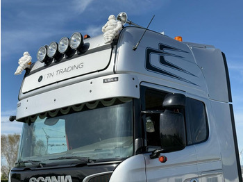 Tracteur routier Scania R520 V8 FULL AIR, STEERING PUSHER, SHOW TRUCK, TOP: photos 3