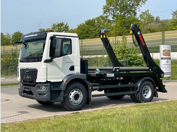 Camion multibenne, Camion grue neuf MAN TGM 18.320 4x2 Euro 6e Hiab Multilift Futura 12: photos 2