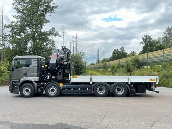 Camion grue, Camion plateau neuf MAN TGS 35.520 8x4 BL HIAB X-HIPRO 658 EP-6: photos 4