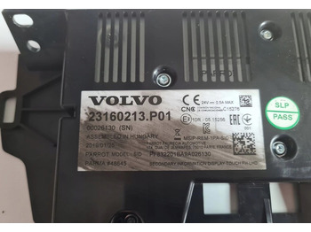 Panel de instrumentos WYŚWIETLACZ PANEL RADIA NAWIGACJI VOLVO FH 4 FH 16 EURO 6 23160213 - P01: photos 4