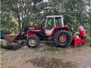 Tracteur agricole 1983 Massey Ferguson 690 with front loader: photos 2