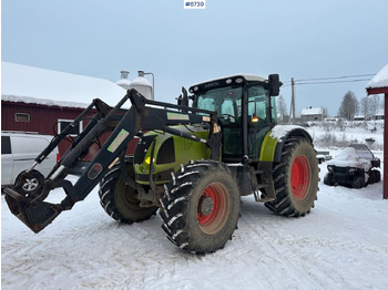 Tracteur agricole CLAAS Ares 697