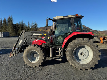 Tracteur agricole MASSEY FERGUSON 6455