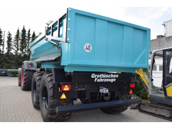 Tombereau neuf Schwerlastkipper/Mulde 22t *Grotlüschen*: photos 4