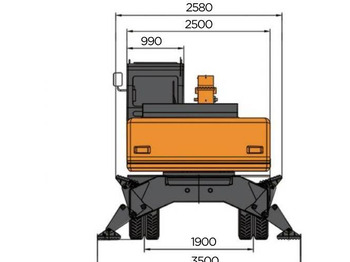 Pelle sur pneus neuf NEW MAXUS Cummins 14 TON Excavator Warranty up to 10 Years  НОВА екскаватор MAXUS Cummins 14 ТОН Гарантія до 10 Років  NOWA koparka MAXUS Cummins 14 TON Gwarancja do 10 LAT: photos 4