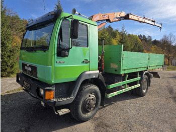 Camion plateau MAN 8.163