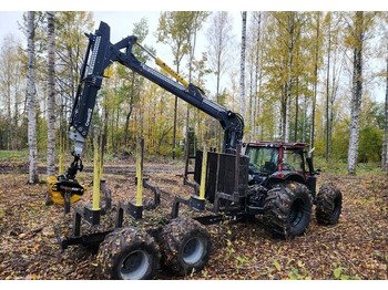 Tracteur forestier, Remorque forestière ValtraN123 + Kronos 140 4WDM + Cranab FC8: photos 4 Tracteur forestier, Remorque forestière ValtraN123 + Kronos 140 4WDM + Cranab FC8: photos 4