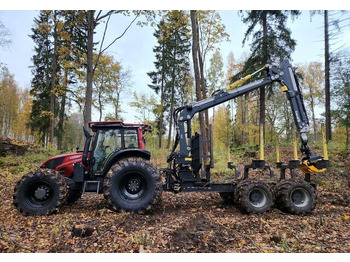 Tracteur forestier, Remorque forestière ValtraN123 + Kronos 140 4WDM + Cranab FC8: photos 2 Tracteur forestier, Remorque forestière ValtraN123 + Kronos 140 4WDM + Cranab FC8: photos 2