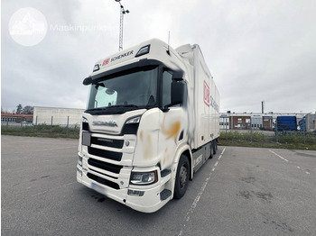 Camion fourgon SCANIA R 580