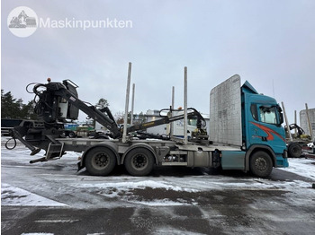 Scania R 580 timmerbil med kran  — crédit-bail Scania R 580 timmerbil med kran: photos 4