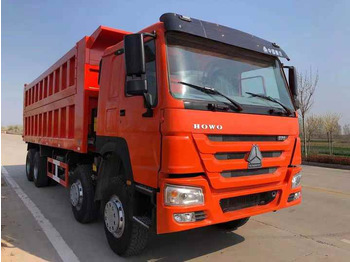 Camion benne Nearly Brand New Howo Brand 375 8 *4 12 Wheels Dump Truck  in Stock  Dump Truck 371 375 400  Horsepower   6*4 8*4 Wheels [ Copy ]: photos 3