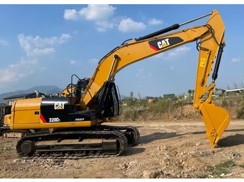 Pelle sur chenille CATERPILLAR heavy Excavator CAT 320d Original US Used CAT 320d Excavator 20Tons Excavator CAT320C 320D 320d2 on sale: photos 3