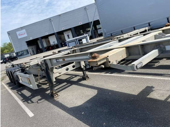 Semi-remorque porte-conteneur/ Caisse mobile