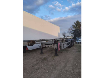Semi-remorque porte-conteneur/ Caisse mobile