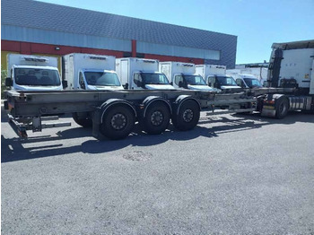 Semi-remorque porte-conteneur/ Caisse mobile