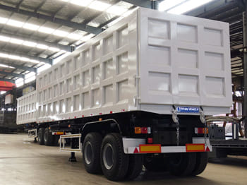 Semi-remorque pour transport de matériaux granulaires neuf TITAN Drop Side Tipper Chassis for Sale in Zambia: photos 2