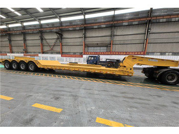 Semi-remorque surbaissé neuf TITAN 4 Axle 100 Ton Removable Gooseneck Trailer for Sale in PNG: photos 5