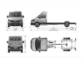 Châssis cabine MAN TGE