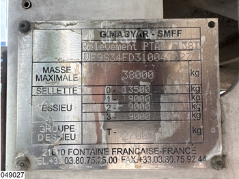 Semi-remorque citerne Magyar Chemie 32550 Liter, 1 Comp: photos 4