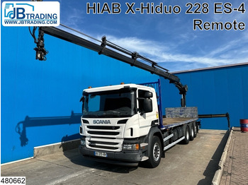 Camion plateau SCANIA P 410