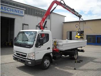 Utilitaire benne neuf Mitsubishi Fuso Canter 7C15 Kipper/Ladekran mit Sonderzins: photos 1