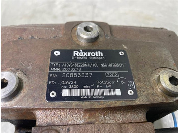 Hydraulique pour Engins de chantier Rexroth A10VG45EZ2DM1/10L-R902073278-Drive pump/Fahrpumpe: photos 5