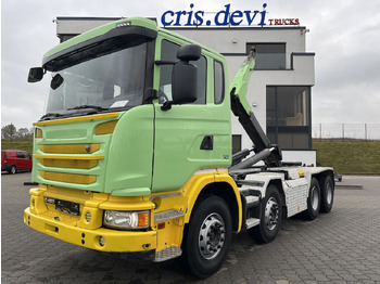 Camion ampliroll SCANIA G 450