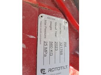 Accessoire pour Engins de chantier ROTOTILT R4: photos 2 Accessoire pour Engins de chantier ROTOTILT R4: photos 2