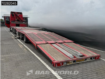Camion plateau, Camion grue DAF XF 440 6X2 NL-Truck Transporter HMF 900-K2 Kran Winch Lift-Lenkachse Euro 6: photos 3
