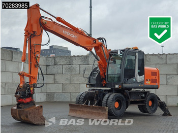 Pelle sur pneus HITACHI ZX140W-3