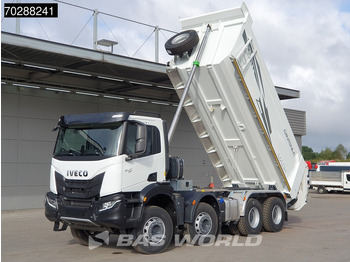 Camion benne neuf Iveco T-Way 450 8X4 NEW! 20m3 Cantoni tipper Steelsuspension Big-Axle Automatic Euro 6: photos 3