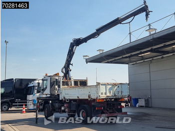 Camion benne, Camion grue Iveco Trakker 310 4X4 Atlas 145.2-A2 Kran Crane 4x4 Big axle 6m3 3 sided tipper Euro 4: photos 2 Camion benne, Camion grue Iveco Trakker 310 4X4 Atlas 145.2-A2 Kran Crane 4x4 Big axle 6m3 3 sided tipper Euro 4: photos 2