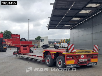 Semi-remorque surbaissé MEUSBURGER Type MPG-2 2 axles Extendable 2xLenkachse Gooseneck: photos 2