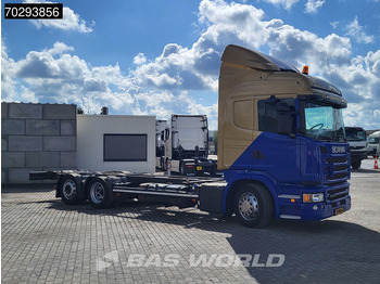 Camion porte-conteneur/ Caisse mobile Scania G410 6X2 NL-Truck BDF Retarder Lift-steering axle Hydraulic ACC Euro 6: photos 3