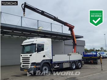 Camion plateau SCANIA R 410