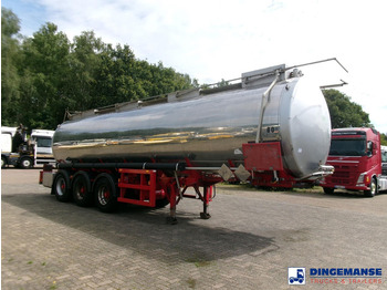 Semi-remorque citerne Crane Fruehauf Chemical ACID tank inox 30 m3 / 1 comp: photos 2