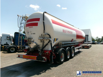 Semi-remorque citerne Feldbinder Powder tank alu 60 m3 (tipping): photos 4