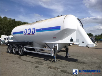 Semi-remorque citerne Heil / ZVVZ Powder tank alu 40 m3 / 1 comp: photos 2