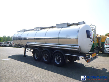 Semi-remorque citerne LAG Chemical tank inox 30 m3 / 1 comp: photos 3