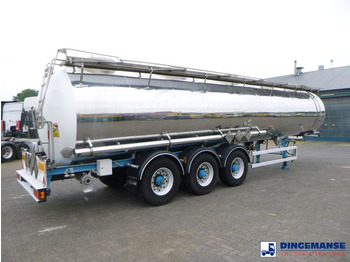 Semi-remorque citerne Magyar Chemical tank inox 33 m3 / 1 comp: photos 4