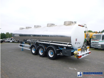 Semi-remorque citerne Magyar Chemical tank inox 33 m3 / 1 comp: photos 3