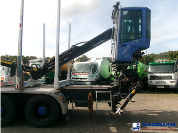 Camion grumier, Camion grue Mercedes-Benz Actros 2663 6x4 Euro 6 loglift F96 crane timber truck: photos 5