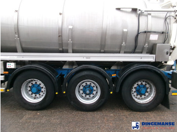 Semi-remorque citerne WHALE Vacuum tank inox 30 m3 / 1 comp + pump: photos 5