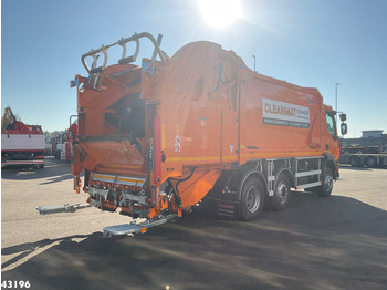 Benne à ordures ménagères DAF FAG LF 260 Geesink 14m³ Split: photos 4