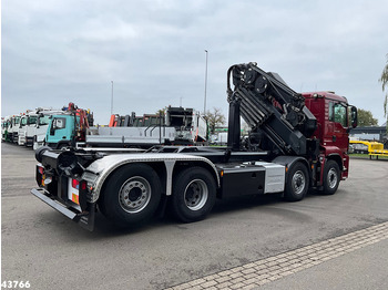 Camion grue MAN TGS 35.480 8x4H Euro 6 HMF 40 Tonmeter laadkraan + Fly-Jib: photos 4