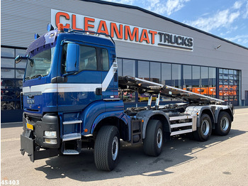 Camion - système de câble MAN TGS 43.440 8x8 HTS 30 Ton containersysteem + Vossebelt 20m³ container: photos 2
