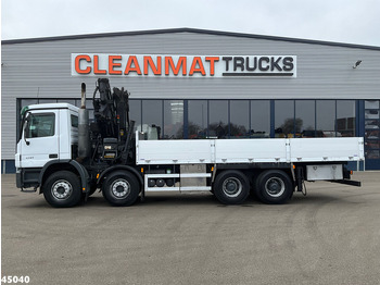 Camion grue Mercedes-Benz Actros 4141 8x4 manual Hiab 32 Tonmeter laadkraan + Fly-jib: photos 3