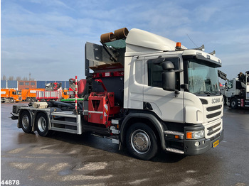 Benne à ordures ménagères Scania P 280 6x2 Euro 6 VDL Translift zijlader Just 159.334 km!: photos 5